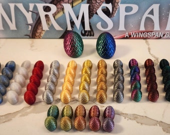 Wyrmspan Dragon Eggs with optional weights