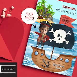 Tarjetas de San Valentín de piratas, tarjetas de San Valentín con fotos de piratas, tarjetas de San Valentín personalizadas, tarjetas de San Valentín personalizadas, tarjetas de San Valentín para niños, caricaturas