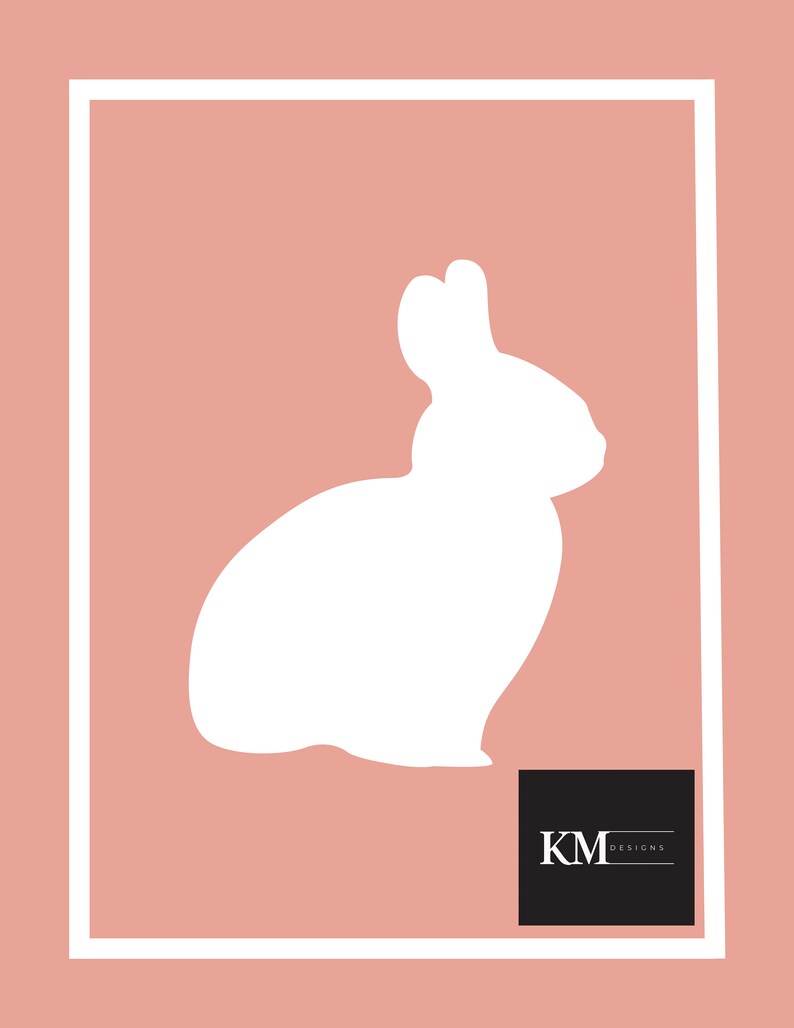 Easter Printable Wall Art Bundle, Set of 6 Spring Home Decor ...