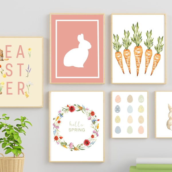 Easter Printable Wall Art - Etsy