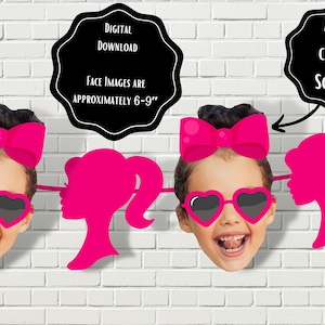 Custom Face Banner, Personalized photo banner, Doll Face Banner, Dolly Banner, Doll Face Banner