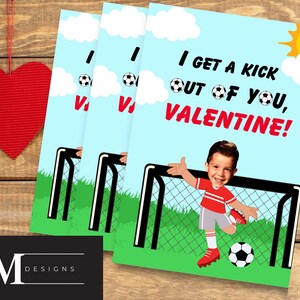 Foto personalizada de San Valentín con deportes, San Valentín con fútbol, San Valentín con fútbol para niñas, San Valentín con fútbol para niños, foto de San Valentín, San Valentín para niños, caricatura