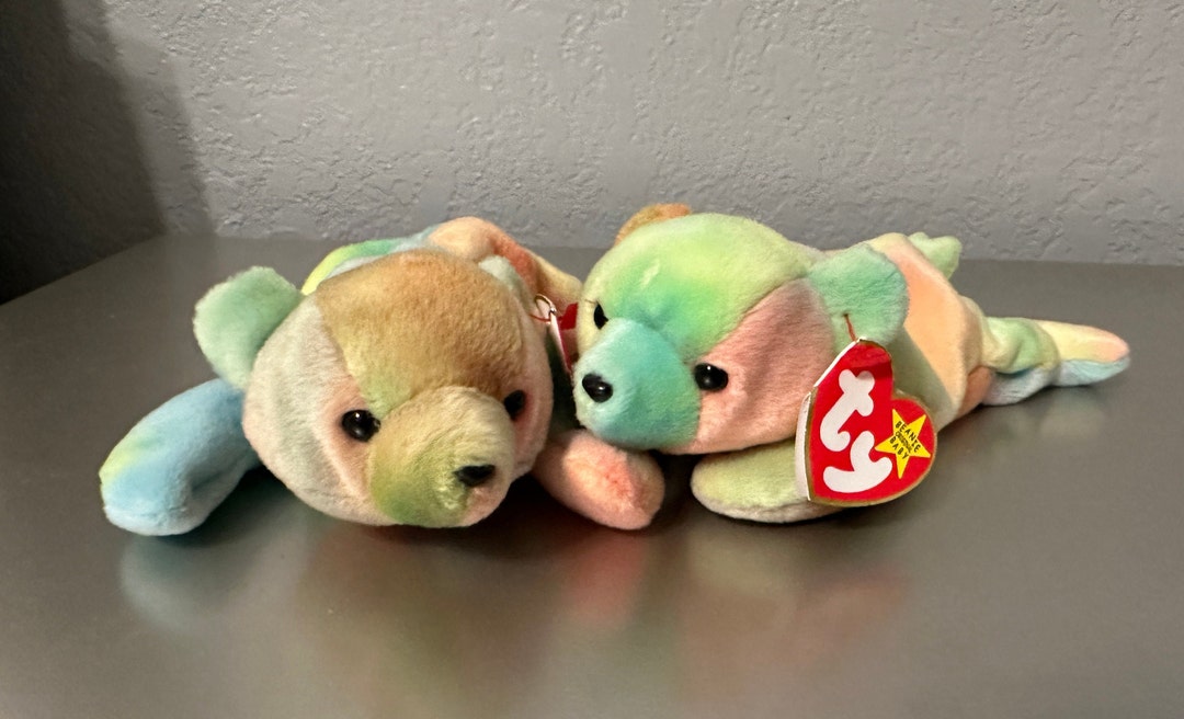 Ty Beanie Babies Sammy Set of Two Identical Tags/info Etsy