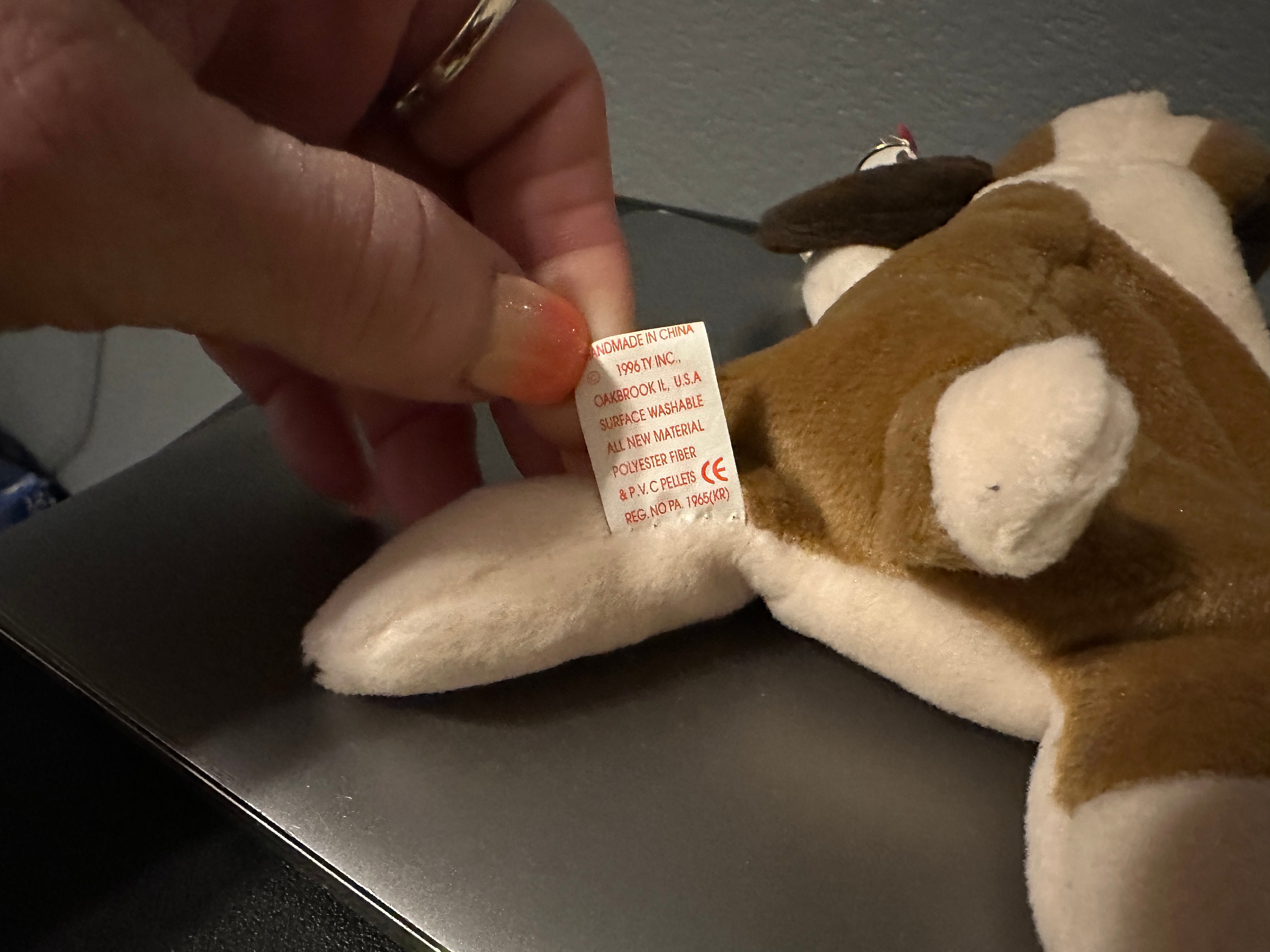 Ty Beanie Babies Bernie With Tag Errors - Etsy