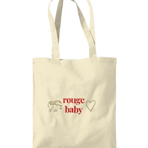 Moulin Rouge! Inspired Musical Theatre Tote Bag (rouge baby)