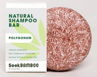 Polygonum Shampoo Bar | Zero Waste | Vegan | Plastic-Free | SLS-Free | Natural Hair Care