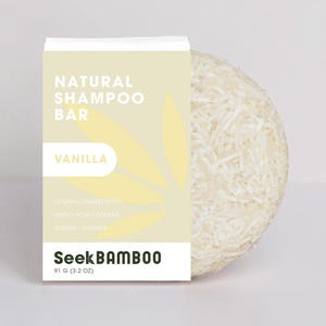 Vanilla Shampoo Bar | Zero Waste | Vegan | Plastic-Free | SLS-Free | Natural Hair Care