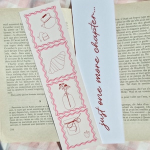 Bookmarks - breakfast collection, stationery, reading accessory - spring, brunch, breakfast, colorful