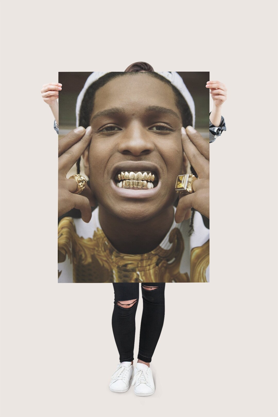 ASAP Rocky Goldie / Premium Poster - Etsy