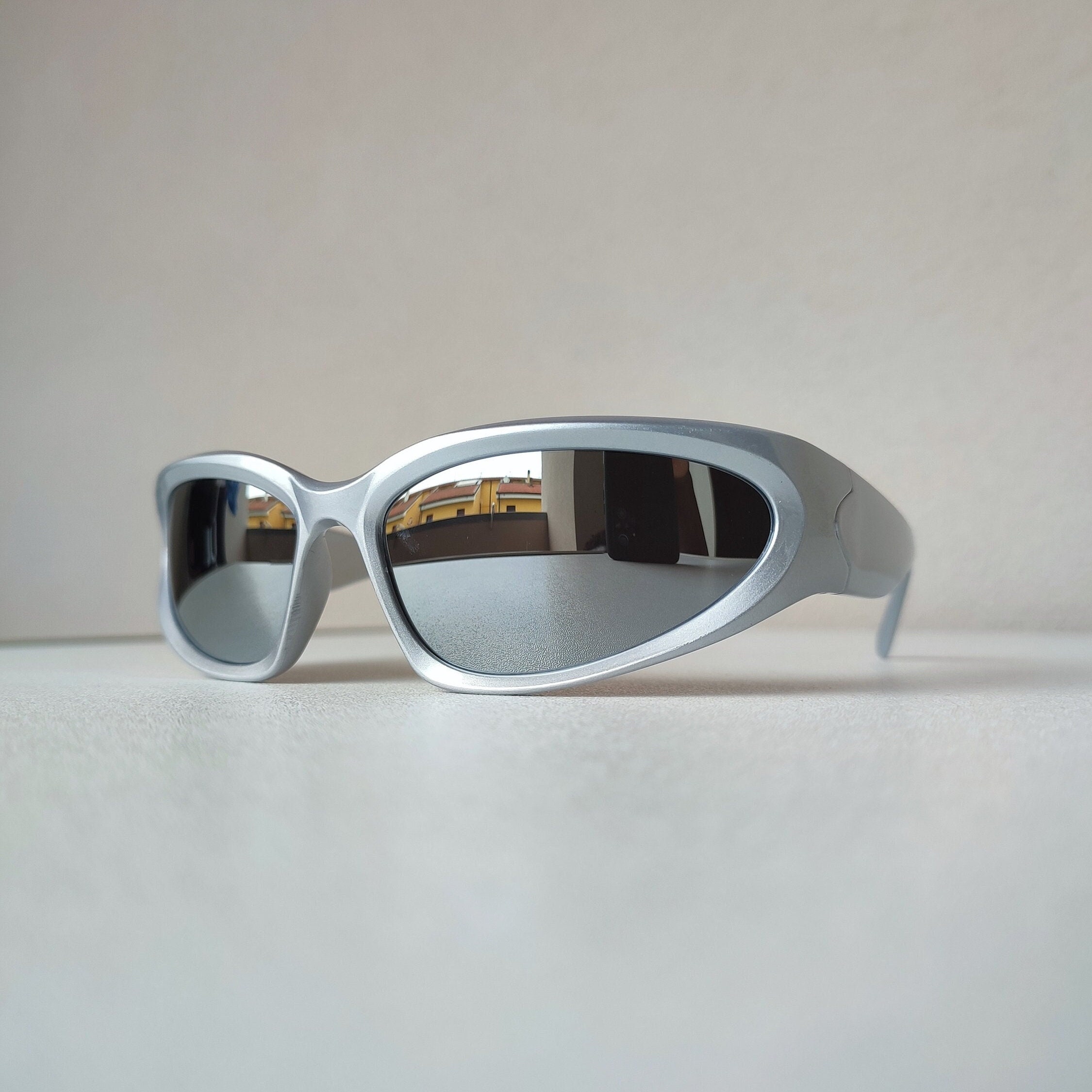 UNIV SNSE Lense Y2k Sunglasses for Men and Women Rave Sun - Etsy Sweden