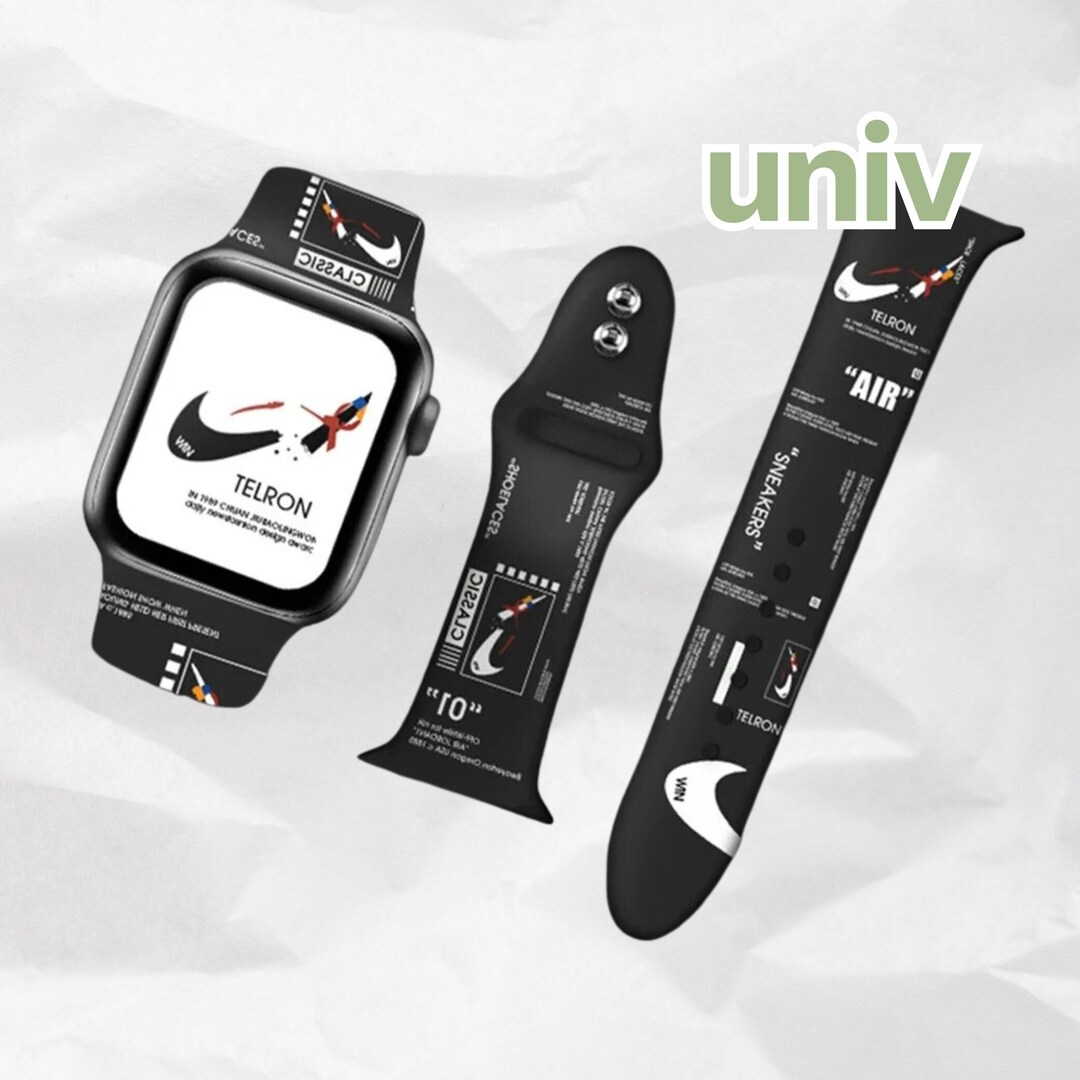 Bracelet sport en silicone pour Apple Watch Ultra 49 mm 38 42 Etsy France