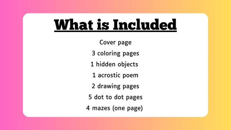 Summer Activities for Kids, Printable Bundle, Games, Coloring Pages ...