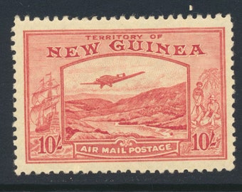 Australia New Guinea 1939 10/- Mint NH SG224 Cat 600