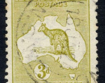 Australia Stamp 1915-27 3d used SG37e Cat 40