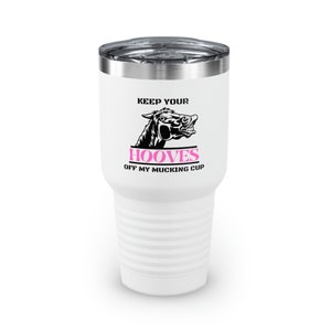 Horse Tumbler - Horse Water Bottle -  Horse Cup - Insulated Tumbler - Horse Gifts - Horse Riding Gifts - Horse Lover Gifts - Tumbler, 30oz