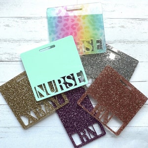 Badge buddy - badge holder - badge buddies - name tag - badge reel - badge holder