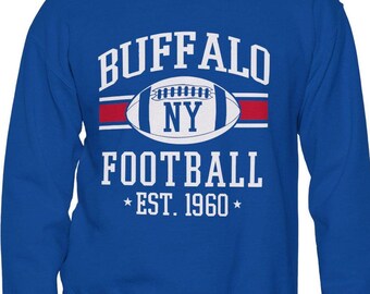 Sudadera de cuello redondo de Buffalo NY Football: Bills Mafia Tailgate Apparel