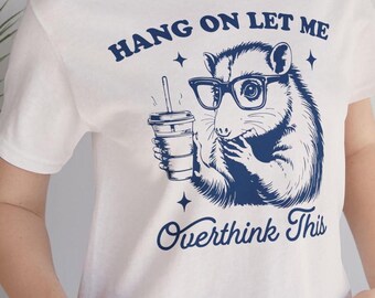 Camiseta de zarigüeya sarcástica: divertida camiseta gráfica