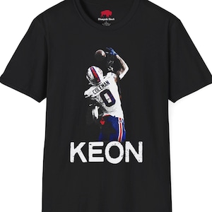Camiseta Mafia de los Buffalo Bills de Keon Coleman, diseño de Keon Coleman, ropa para fanáticos de los Bills, artículos para fanáticos de Buffalo