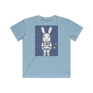 Kids Bunny Astronaut Fine Jersey Tee
