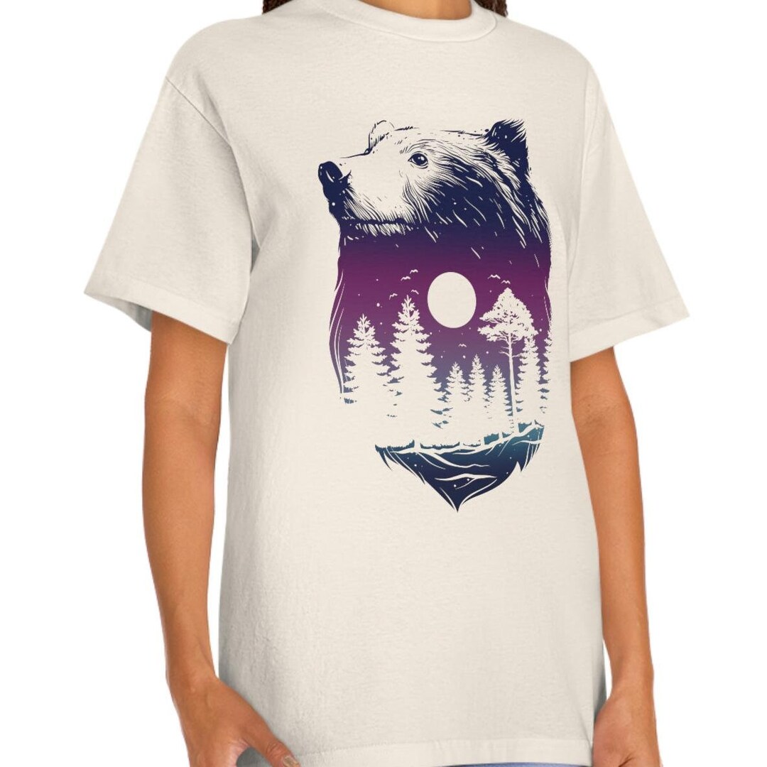 Green Grizzly Bear Flannel Nightwear
