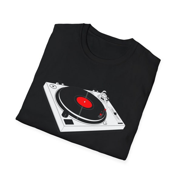 Retro analog turntable t-shirt - vintage vibes! Many colors available