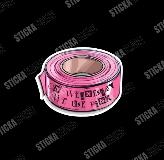 Pink Tape On Wednesday