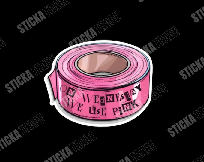 Pink Tape On Wednesday