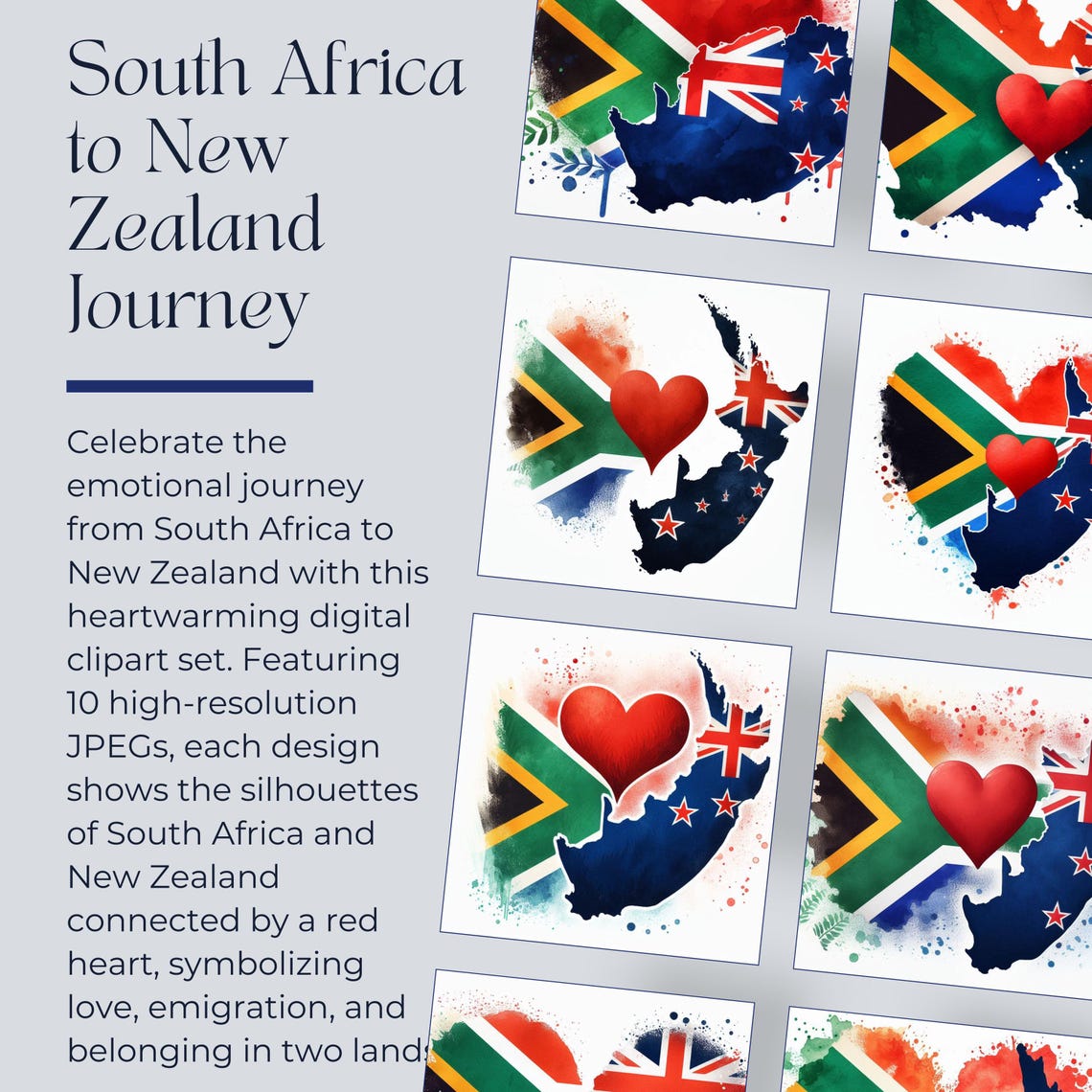 south-africa-to-new-zealand-map-clipart-watercolor-heart-connection