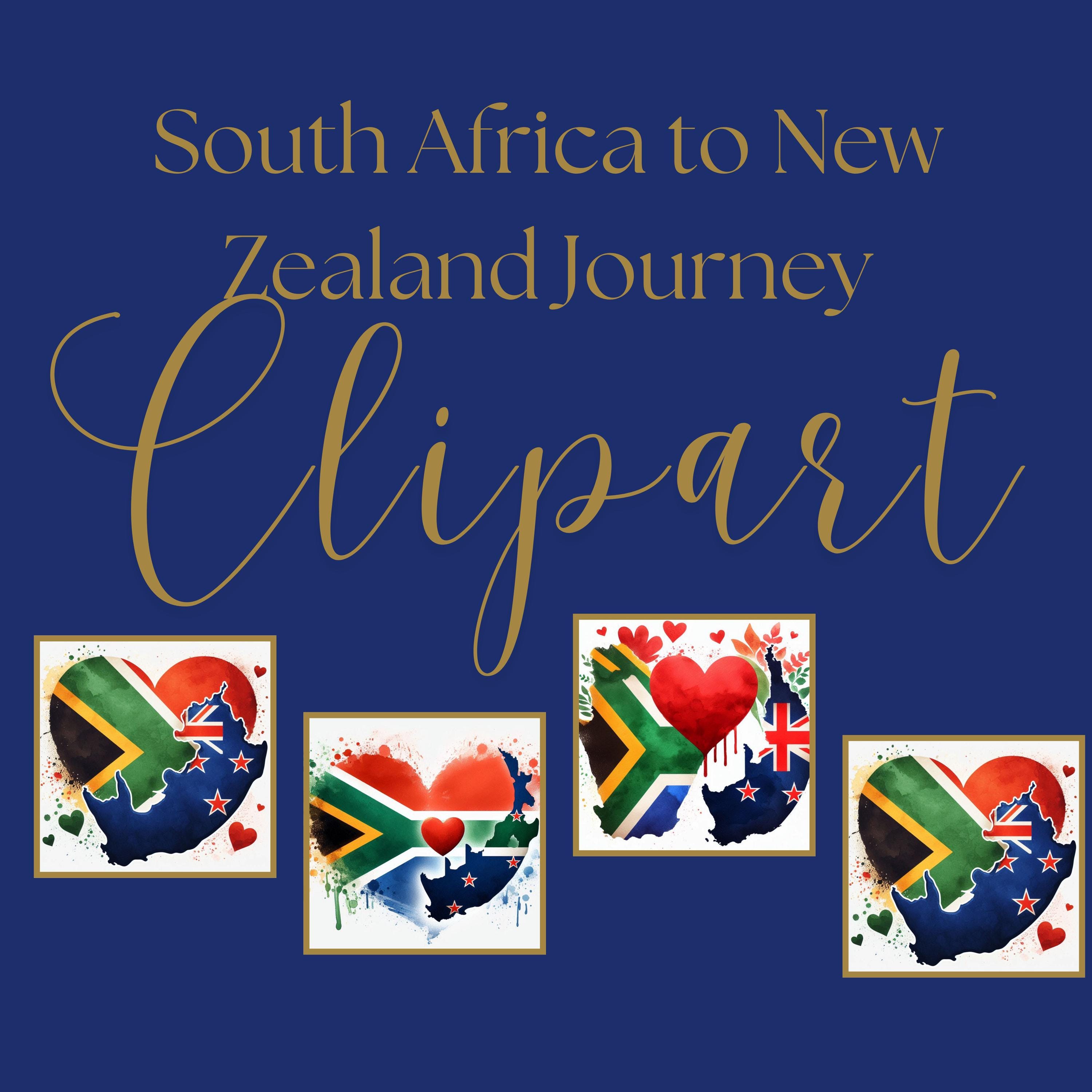 south-africa-to-new-zealand-map-clipart-watercolor-heart-connection