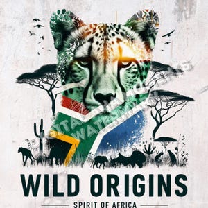 South African Big 5 Clipart Mega Bundle 80 PNGs | African Art, Safari Graphics, Wildlife Images, Digital Downloads, Tourism Graphics