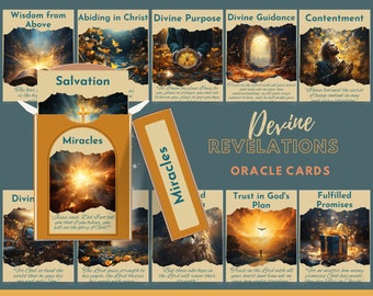 Sacred Verse Oracle Cards: Divine Guidance & Spiritual Insight (Digital Download)