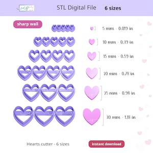 Stl, Stl clay cutter, Stl cookie cutter, stl files