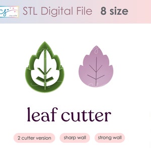 Cherry blossom Clay cutter STL file, Cherry blossom cookie cutter STL file, Instant download
