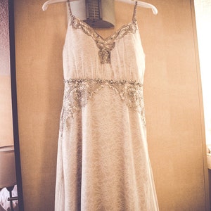 Vintage inspired Al ina Valenta wedding dress