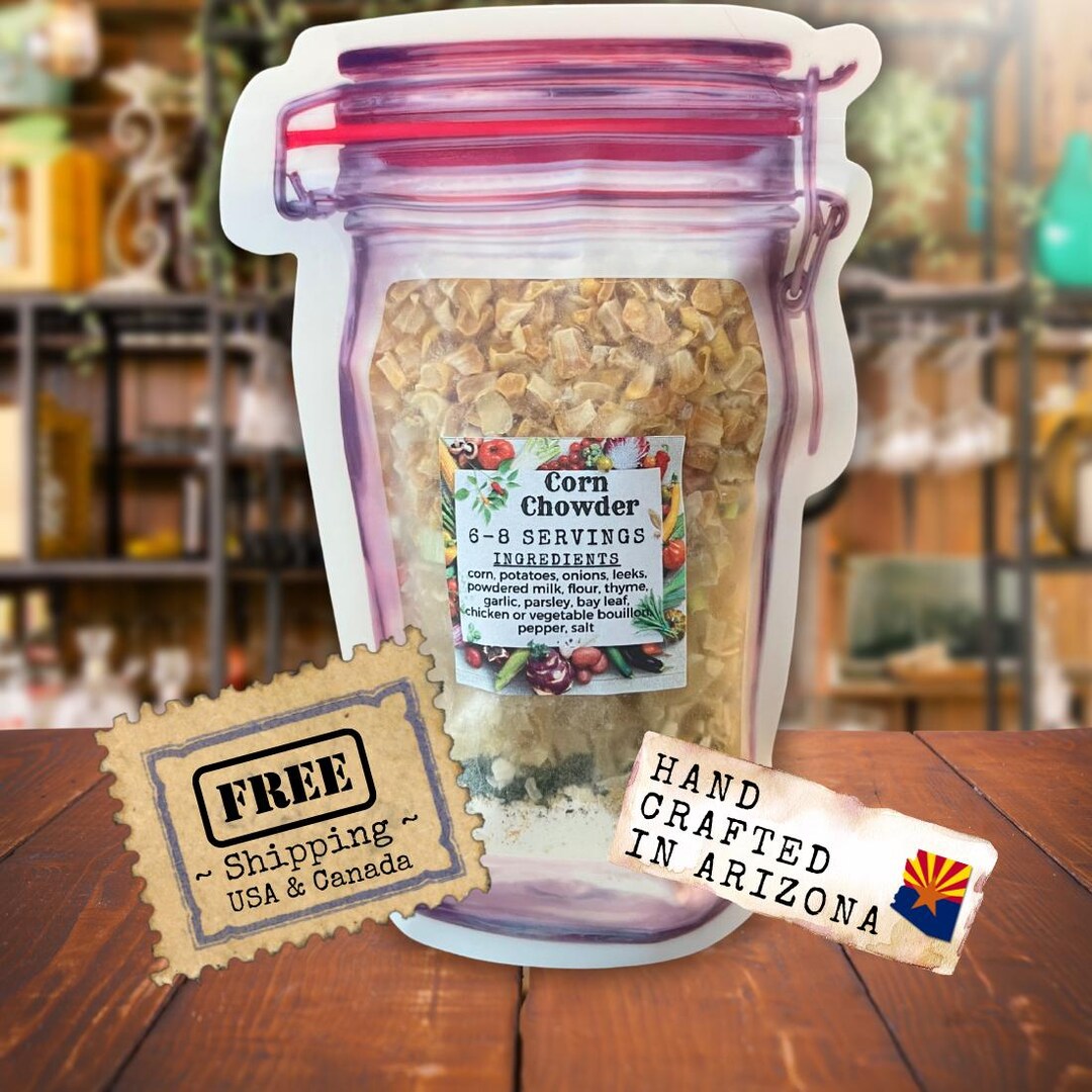 Corn Chowder Easy Soup Mix, House Warming Gift, Personalized Gift ...