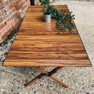 Picnic, camping, beach outdoor folding, roll top  table.