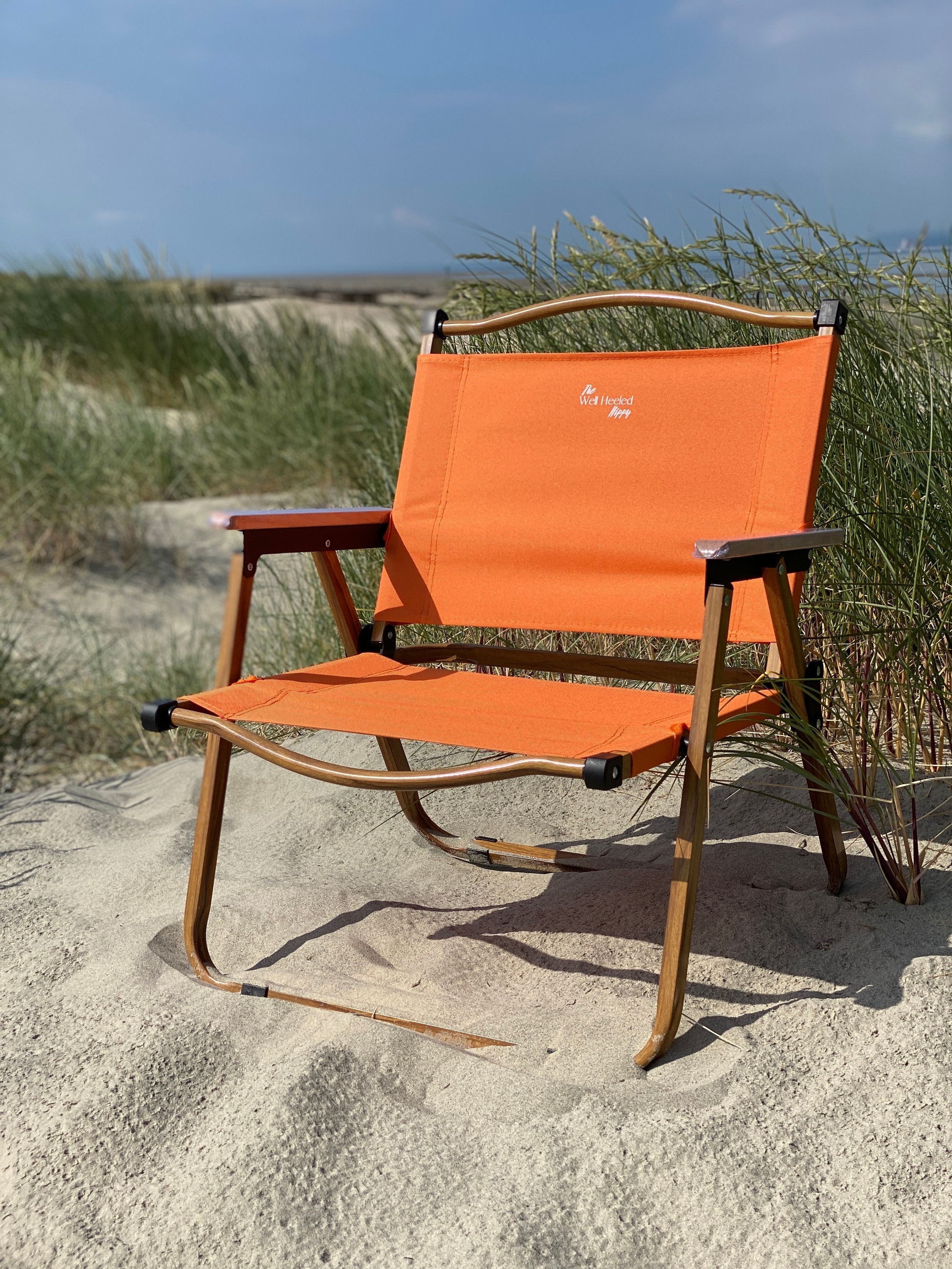 Low Beach/ Camping/ Folding outdoor chair / Garden / Lounge style chair