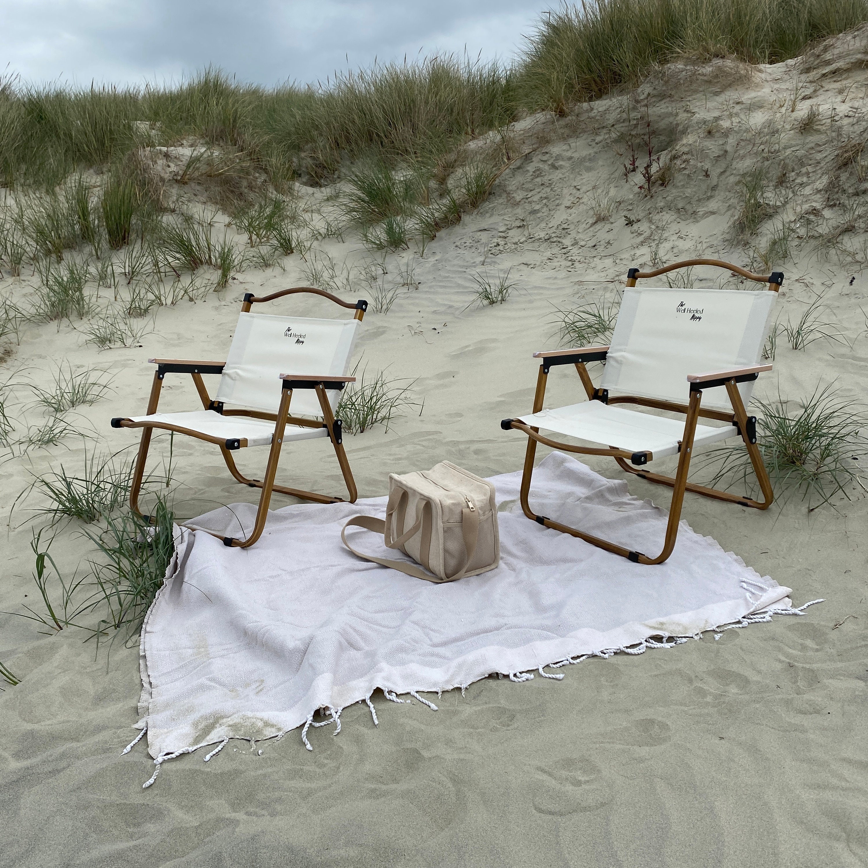 Low Beach/ Camping/ Folding outdoor chair / Garden / Lounge style chair