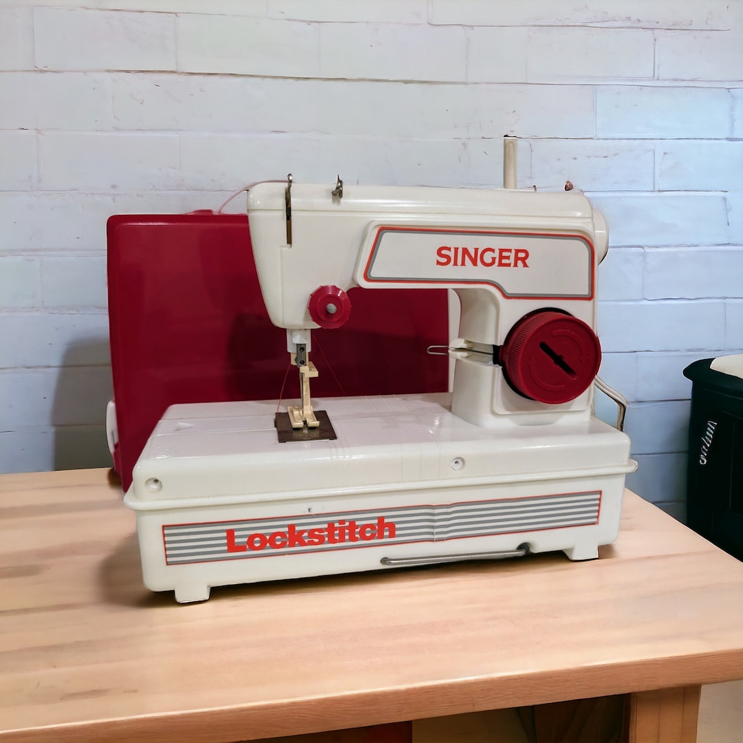 Singer Vintage Lockstitch Child's Sewing Machine Etsy