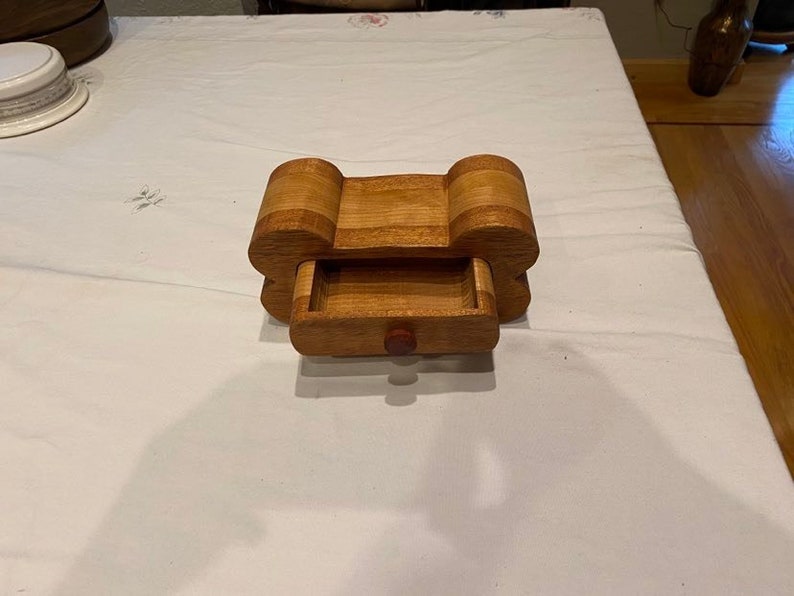 Bandsaw Box Dog Bone Shape Etsy