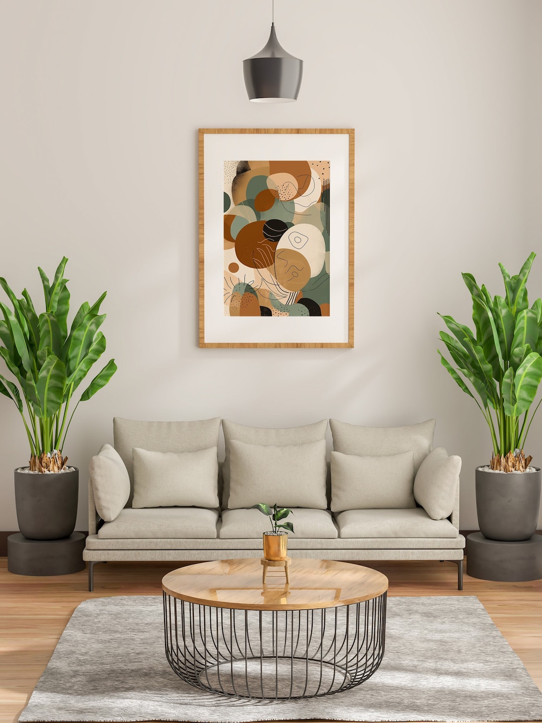 Earthy Modern Wall Art