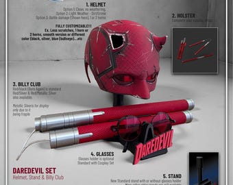 デアデビル ボーンアゲイン ディスプレイヘルメットマスク 映画