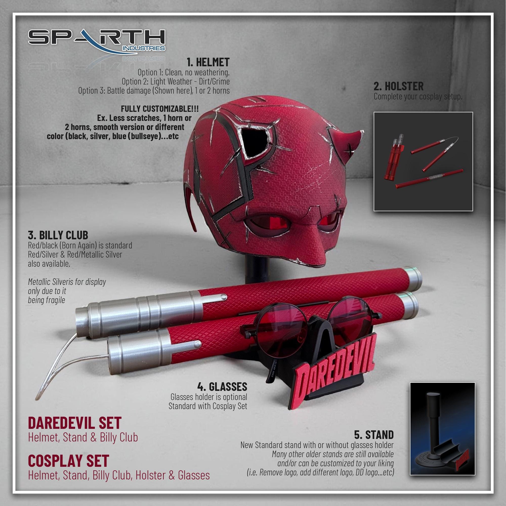 【DAREDEVIL】新品 デアデビル ボーンアゲイン マスク ヘルメット DAREDEVIL】新品 デアデビル ボーンアゲイン マスク ヘルメット