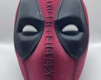 Casco KidPool para cosplay de Deadpool y Wolverine, ajuste personalizado, hecho a medida, regalo de cumpleaños.