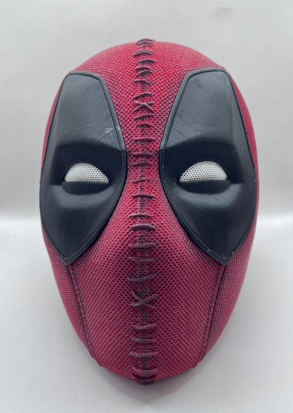 deadpool football helmet Kidpool Wearable Helmet | Deadpool Wolverine Movie Cosplay, Custom Fit,  Made to Order, Birthday Gift