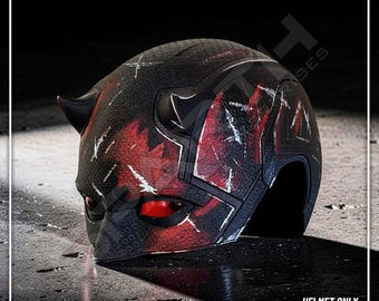 Casco ponible para cosplay de Daredevil "Born Again", hecho a medida, versión Netflix.
