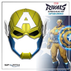 Professional Grade Helmet Marvel Captain America Render Design Premium Material Construction Custom Size Options Full Head Coverage Perfect Display Piece Collector Quality Details Essential Fan Gift Beautiful Multi Color Finish Superhero Room Decor