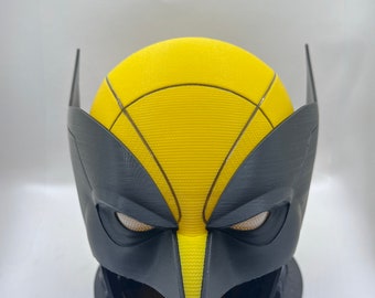 Capacete do Wolverine – Adereço para Cosplay dos X-Men, Capacete Vestível V1