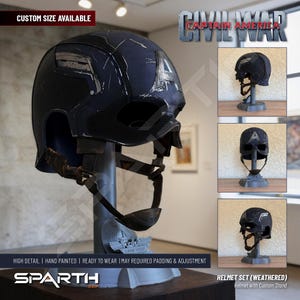 custom captain america motorcycle helmet 1:1 Wearable or scooter without fear of damaging your head with the help of the Daytona Helmets 3/4 Shell Helmet Skull Cap. Daytona Cruiser Captain America Helmet,